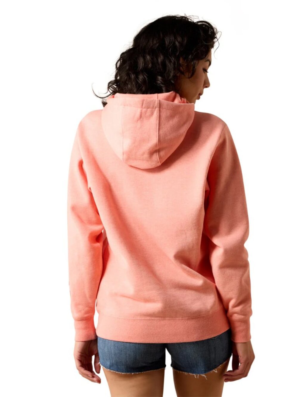 Ariat Orange Logo Women’s Hoodie XS S M L XL XXL XXXL W002B11/14 - Picture 4 of 7